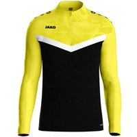 JAKO Kinder Pullover Ziptop Iconic, Größe 140 in Gelb