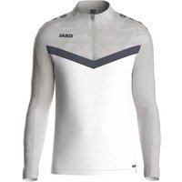 JAKO Kinder Pullover Ziptop Iconic, Größe 152 in Silber