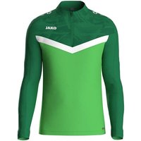 JAKO Kinder Pullover Ziptop Iconic, Größe 140 in Grün