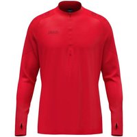 JAKO Kinder Pullover Ziptop Light Flow, Größe 164 in Rot