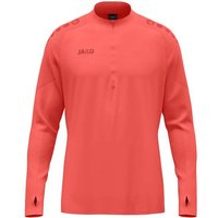 JAKO Kinder Pullover Ziptop Light Flow, Größe 164 in Rot