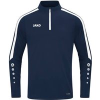 JAKO Kinder Pullover Ziptop Power, Größe 140 in Blau