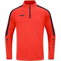 JAKO Kinder Pullover Ziptop Power, Größe 152 in Rot