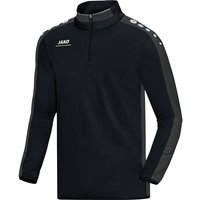 JAKO Kinder Pullover Ziptop Striker, Größe 152 in Schwarz