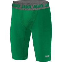 JAKO Kinder Short Tight Compression 2.0, Größe 140 in Grün