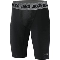 JAKO Kinder Short Tight Compression 2.0, Größe 140 in Schwarz