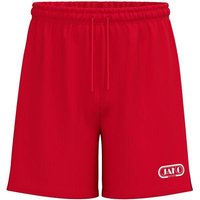 JAKO Kinder Sporthose Retro, Größe 128 in Rot