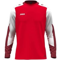 JAKO Kinder Sweatshirt Longsleeve Dynamic, Größe 128 in Silber