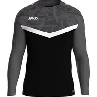 JAKO Kinder Sweatshirt Sweat Iconic, Größe 128 in Schwarz