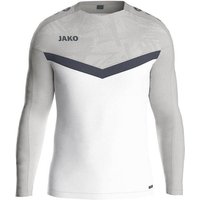 JAKO Kinder Sweatshirt Sweat Iconic, Größe 164 in Silber