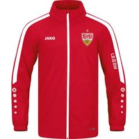 JAKO Kinder VfB Allwetterjacke Power, Größe 128 in Rot