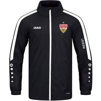 JAKO Kinder VfB Allwetterjacke Power, Größe 128 in Schwarz