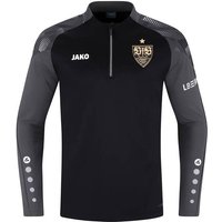 JAKO Kinder VfB Ziptop Sonic International, Größe 140 in Schwarz