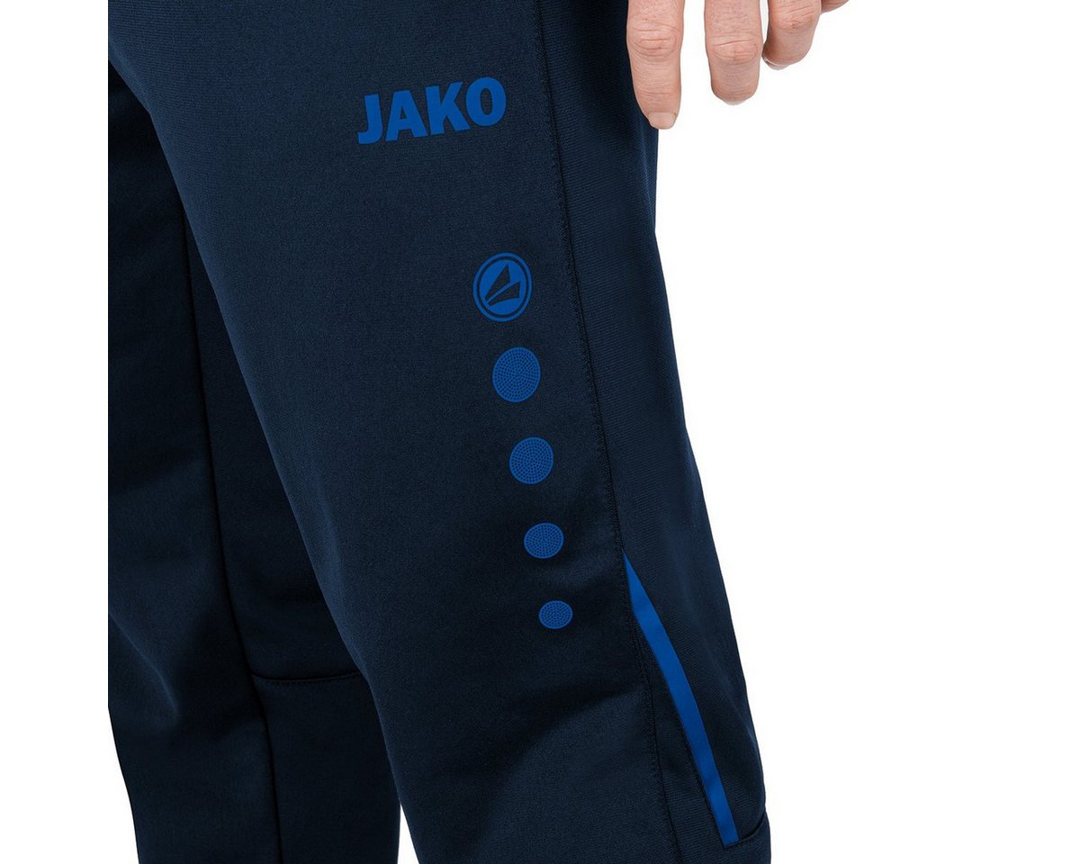 Jako Trainingshose (Polyesterhose) Challenge (100% Polyester) lang dunkelblau/royal – Bild 3 von 4