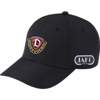 JAKO Unisex Dynamo Dresden Cap, Größe 2 - Senior in Schwarz