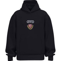 JAKO Unisex Dynamo Dresden Hoodie Freizeit, Größe 5XL in Schwarz