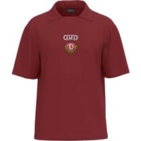 JAKO Unisex Dynamo Dresden Polo Freizeit, Größe S in Rot