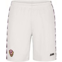 JAKO Unisex Dynamo Dresden Short 26/27 Away, Größe S in Weiß