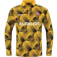 JAKO Unisex Dynamo Dresden Warm-Up Ziptop, Größe S in Gelb