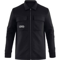 JAKO Unisex Hemdjacke Wardrobe, Größe XXL in Schwarz