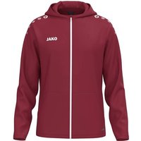 JAKO Unisex Kapuzenjacke Light One, Größe M in Rot