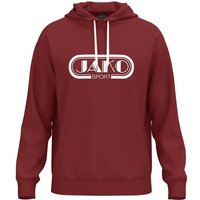 JAKO Unisex Kapuzensweat Promo, Größe 4XL in Rot