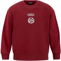 JAKO Unisex Mainz 05 Sweat Freizeit, Größe XL in Rot