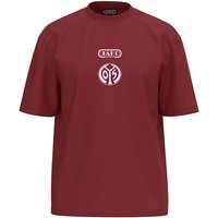 JAKO Unisex Mainz 05 T-Shirt Freizeit, Größe S in Rot