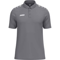 JAKO Unisex Polo One Cotton, Größe 4XL in Grau