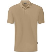 JAKO Unisex Polo Organic, Größe S in Braun