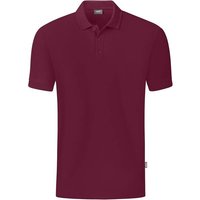 JAKO Unisex Polo Organic, Größe M in Rot
