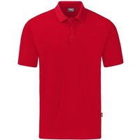 JAKO Unisex Polo Organic Stretch, Größe XXL in Rot
