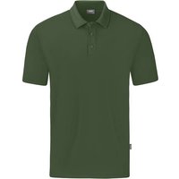 JAKO Unisex Polo Organic Stretch, Größe L in Grün