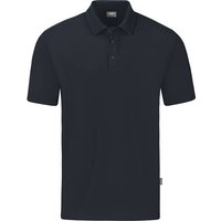 JAKO Unisex Polo Organic Stretch, Größe XXL in Grau