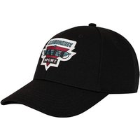JAKO Unisex Retroragende Cap, Größe 2 - Senior in Schwarz