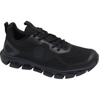 JAKO Unisex Sneaker Casual Flow, Größe 43 in Schwarz