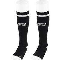 JAKO Unisex Stutzenstrumpf Retro, Größe 5 (43-46) in Schwarz