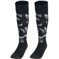 JAKO Unisex Stutzenstrumpf Sonic, Größe 5 (43-46) in Schwarz
