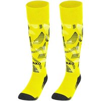 JAKO Unisex Stutzenstrumpf Sonic, Größe 5 (43-46) in Gelb