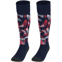 JAKO Unisex Stutzenstrumpf Sonic, Größe 6 (47-50) in Blau
