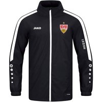 JAKO Unisex VfB Allwetterjacke Power, Größe S in Schwarz