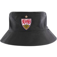 JAKO Unisex VfB Bucket Hat, Größe 2 - One Size in Schwarz