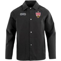 JAKO Unisex VfB Coach Jacket, Größe M in Schwarz