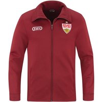 JAKO Unisex VfB Tracksuit Jacke Freizeit, Größe S in Rot