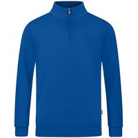 JAKO Unisex Ziptop Organic, Größe M in Blau