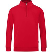 JAKO Unisex Ziptop Organic, Größe 5XL in Rot