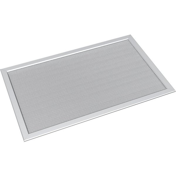 jalousiescout Lichtschachtabdeckung Aluminium Lichtschachtabdeckung, 82 x 40 cm, (1-St., Aluminiumrahmen in silberfarben), Kellerschachtabdeckung Alu-Rahmen sch