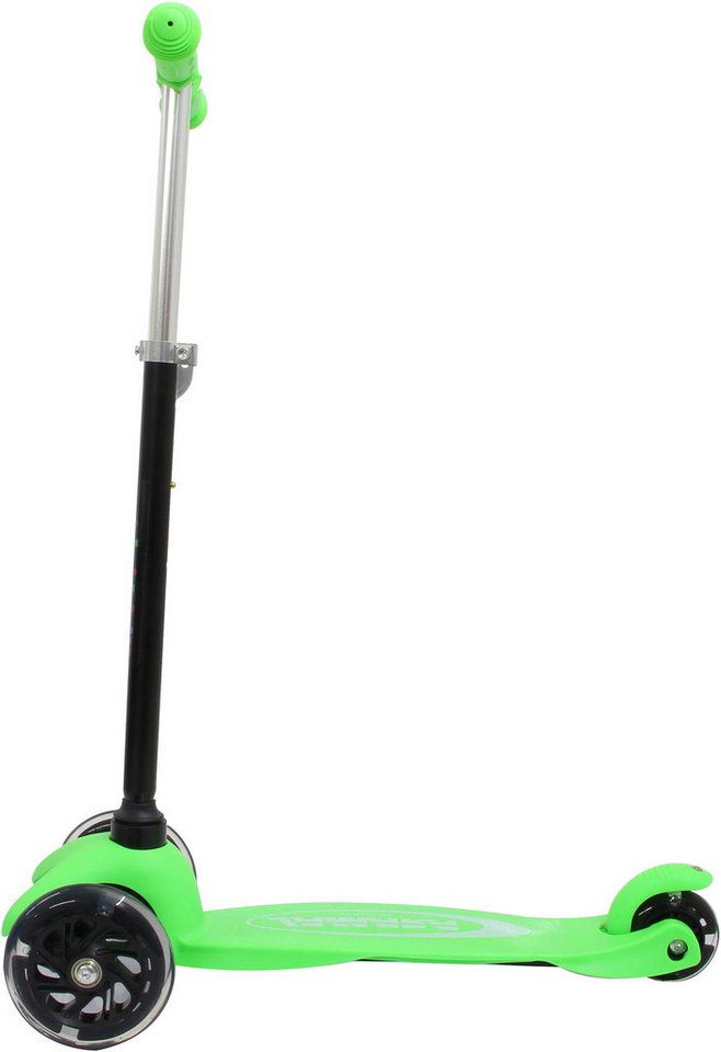 Jamara Dreiradscooter KickLight, mit LED-Rädern – Bild 3 von 5