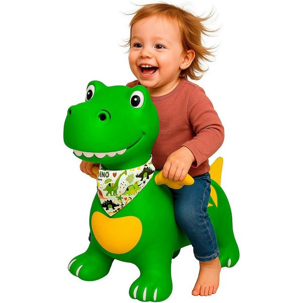Jamara Hüpftier Dino mit Flügel HoppyDoo, mit Pumpe