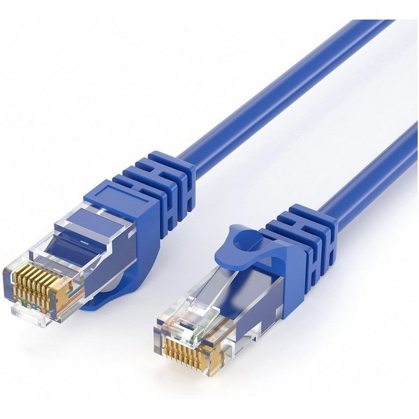 JAMEGA CAT 6 Patchkabel RJ45 Rohkabel LAN Kabel Ethernet Netzwerkkabel LAN-Kabel, CAT.6, RJ-45 Stecker (Ethernet) (300 cm)